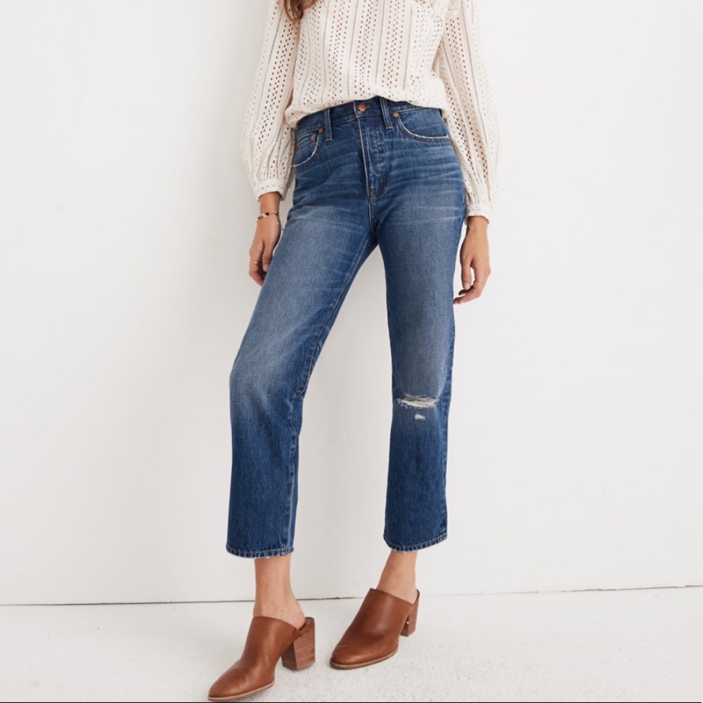 Madewell Classic Straight Jeans